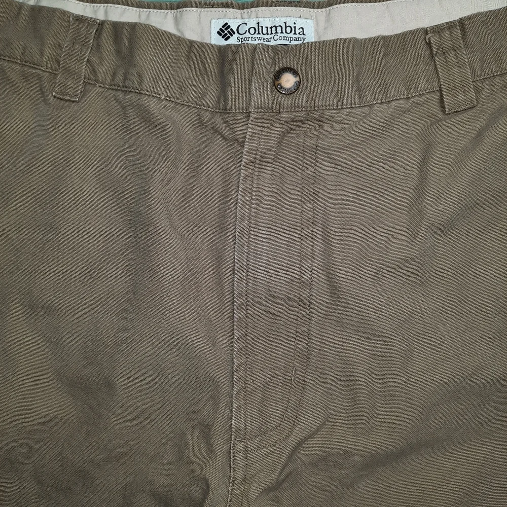 Columbia Roc Cotton Khaki Trail Pants SZ 38x30